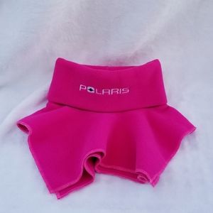 Polaris pink fleece collar